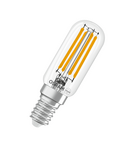 Bec LED Ledvance (Osram)  LED Special T26 40 300° Filament 4 W 827 Clear E14, 470 lm, 2700 K, transparent LEDVANCE