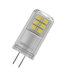 Bec LED capsulă Ledvance (Osram)  LED PIN 28 320° 2,2 W 827 Clear G4, 300 lm, 2700 K, transparent LEDVANCE