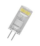 Bec LED capsulă Ledvance (Osram)  LED PIN 20 320° 1,5 W 827 Clear G4, 200 lm, 2700 K, transparent LEDVANCE