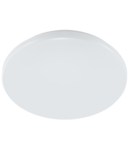 Aplica LED rotunda de perete cu detector de miscare alb 23W 1700lm 4500K IP44 Tracon