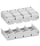 Acoperire borne V scurta Schrack MX290781 pentru intreruptoare automate compacte MX2 cu 4 poli Schrack
