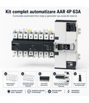 Comutator Automatizat Retea - Generator 4P 63A | Kit AAR Profesional pentru continuitate electrica Socomec
