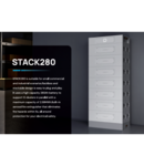 Sistem stocare energie Dyness Stack280 86kWh pachet complet format din modul control BDU BMS inalta tensiune si 6 module baterie litiu LiFePO4 Dyness