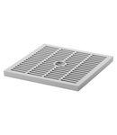 HIGH RESISTANCE GRIDDED COVER - GREY - FOR SQUARE ACCES CHAMBER 200X200X200 Gewiss