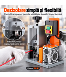 Miniatură Masina electrica de dezizolat cabluri  180W, diametru 1.5 - 25 mm, viteza 18 m/min, pentru reciclare cupru - imaginea 5