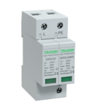 Descarcator de supratensiune Tracon T1 plus T2 pentru cladiri cu paratrasnet, AC 1P plus N, Uc 275V, Iimp 12.5kA, Imax 50kA, Tracon