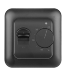 Termostat mecanic pentru incalzire prin pardoseala M20 Negru cu senzor NTC 16A Thermopads