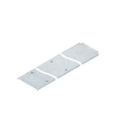 Capac jgheab metalic tip mini Niedax RDV 50, 52x3000 mm, otel zincat, cu eclisa si elemente de fixare rapide Niedax