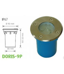 SPOT CU LED (3 X 1 W), 6400 K, ALB RECE, DORIS-9P