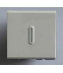 INTRERUPATOR CAP-SCARA 2 MODULE 10 AX CU LUMINA DE CONTROL LEGRAND MOSAIC