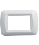 Placa ornament TOP SYSTEM  - tehnopolimer gloss finish - 2 module- CLOUD WHITE - SYSTEM