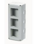 DOZA APARENTA VERTICALA 6 (3X2) MODULE IP40 GEWISS