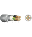 CABLU ECRANAT PT CONECTAREA MOTOARELOR SLMC 0.6/1KV 4 X 1.5 MM - SCHRACK