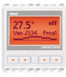 Cronotermostat electronic 120-230V Vimar(Eikon) alb