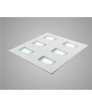 Lampa incastrata cu LEd Aries 6 module 60x60 30W