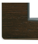 Placa ornament 2 mod  Eikon Wood African wenge 