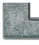 Placa ornament 2 module centrale  Vimar(Eikon)Stone Cardoso 