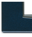Placa ornament 2 module centrale Vimar(Eikon) Bright Toledo blue 