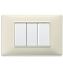 Placa ornament 2 modul Vimar(Plana) Tehno-polimer beige 