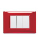 Placa ornament 7 module Vimar(Plana) Reflex ruby