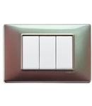 Placa ornament 1modul Vimar(Plana)iridescent brown 