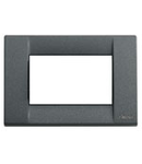 Placa ornament 6 module Vimar(Idea)metal slate grey 