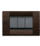 Placa ornament 2 module Vimar(Idea)wood wengA 