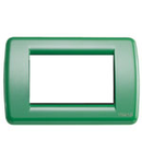 Placa ornament 2 module Rondo Vimar(Idea)metal sage green 