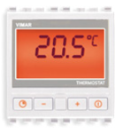 Termostat electric 120-230V 50-60Hz Vimar (Eikon) alb