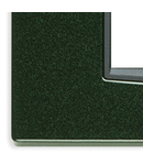 Placa ornament 2 module centrale  Vimar(Eikon) Bright Oxfordgreen 