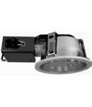 Downlight cu reflector 8032XE, 2X13W, silver