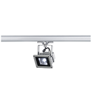 Floodlight,3PH 102 LED,silvergrey,10W LED,warmw.3-ph-adapter