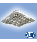 Corpuri de iluminat Fluorescente pentru Montaj Aparent - 4X18W SP cu ornamente, FIRA 03 CU ORNAMENTE,  ELBA						