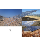 Suruburi cu cap hexagonal zincate, M6 x 30,  pentru Sisteme FOTOVOLTAICE