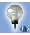 Dispersor pentru corp de iluminat pietonal,  GLOB OLIMP G  Ø400 OPAL, OLIMP IP44/IP45, ELBA