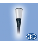 Corp  de iluminat pietonal, 125W mercur gri transparent refl. OL, AVIS 02M ( fara brate) IP66, ELBA