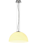 Lampa ORION 40,sticla, alb