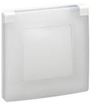 Capac protectie IP44-IK07, 1 post, alb, LEGRAND NILOE