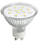 Bec cu Led-uri, ALED MR16 Glass 3W GU10 2700K, LUMINECO