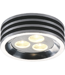 Spot ZEBLED ROUND,3x1W,lumina rece