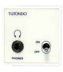 Modul pentru casti stereo, alb, TUTONDO