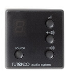 Unitate de control audio pentru 5 surse de sunet, alba, TUTONDO