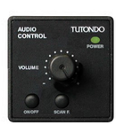 Unitate de control audio pentru 1 sursa de sunet, de control al functiei  volumului, on / off, alba, TUTONDO