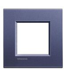 PLACA ORNAMENT, 2 MODULE, VIOLET, LIVING LIGHT, BTICINO