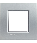 PLACA ORNAMENT, 2 MODULE, TECH, LIVING LIGHT, BTICINO