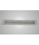 Corp de iluminat cu LED-uri, aparent/suspendat 1122 x 202 x 47 mm , 39W, ELECTROMAGNETICA