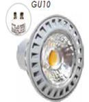 SPOT CU LED - 6W GU10 ??? plastic alb , MODEL VT-1860