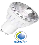 LED Spotlight- 4W GU10 Aluminiu Alb Estompat VT-1777D