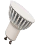 LED Spotlight - 4W GU10 Plastic SMD alb cald VT-1826