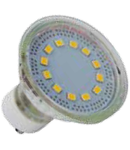 LED Spotlight - 5W GU10 cupa sticla alba VT-1843 VT-1871